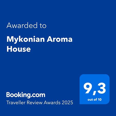 Mykonian Aroma House Appartement Ornos  Buitenkant foto